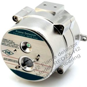 Hydrogen flame detector based on UV / IR spectrum, ATEX. FM explosion proof, IP67, contactless