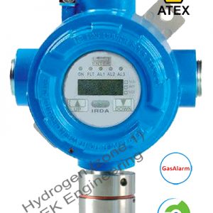 Hydrogen gas detector - analog online transmitter, LEL monitor, ATEX, SIL 2 flameproof for battery rooms, oil & gas
